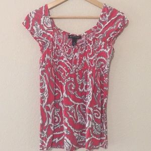 INC International Concepts Pink Babydoll Knit Top